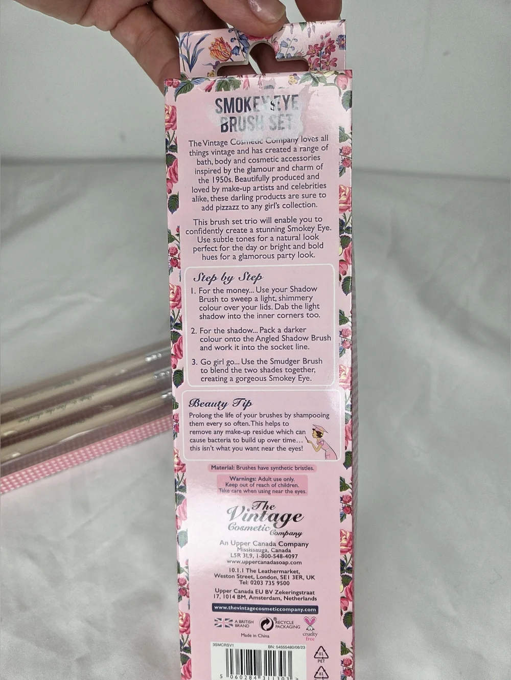 The VintageCosmetic Cia-Bundle Of Two - Smokey Eye Brush Set -makeup - Picture 3 of 7
